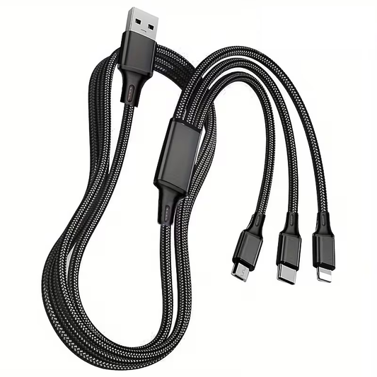 Háromfejű USB töltő